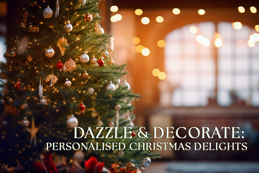 Dazzle & Decorate: Personalised Christmas Delights Await!