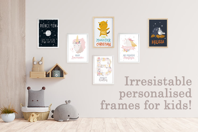 Irresistible Personalised Frames for Kids : Discover the Magic at givigifts.com.au!