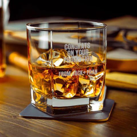 personalised empire spirits glass