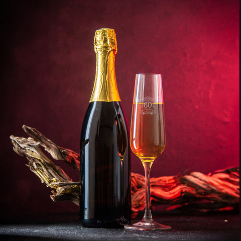 Majestic Design Personalised Champagne Glass