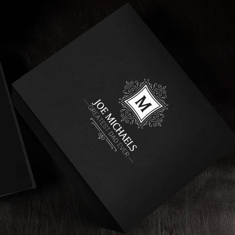 Prestige Monogram Personalised Empire Whiskey Glasses Set