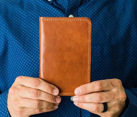 leather passport cover