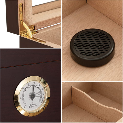 personalised engraved cigar humidor