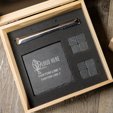 Engrave Your Logo - Personalised Accessory Set