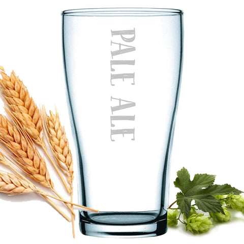 personalised engraved beer glass