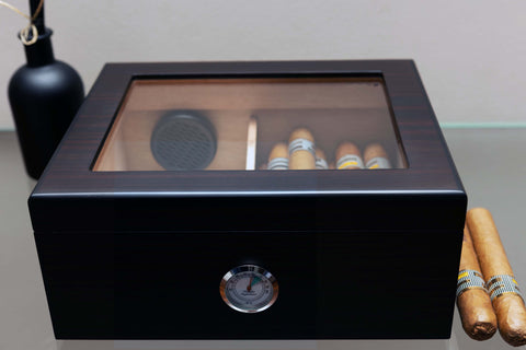 engraved cigar humidor