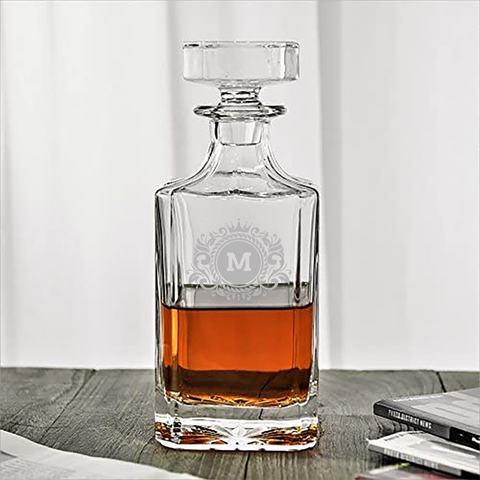 Crown Personalised Empire Whiskey Decanter