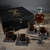 decanter and 4 whiskey glass set