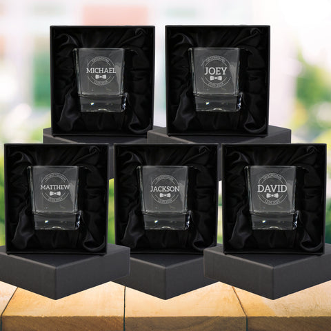 personalised whiskey glass