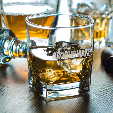 personalised whiskey glass