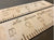 wooden baby wall birth ruler